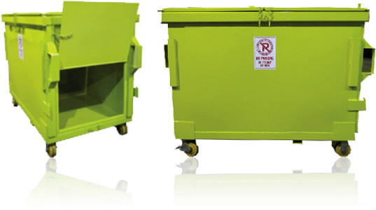 Octagon Trash Compactor Roll-Off Containers For Sale - Marathon