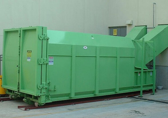 Single-Stream-Self-Contained-Compactor-with-Two-Compartments-34-Yd Single-Stream-Self-Contained-Compactor-with-Two-Compartments-34-Yd